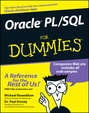 Oracle PL \/ SQL For Dummies