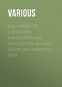 The Mirror of Literature, Amusement, and Instruction. Volume 13, No. 360, March 14, 1829