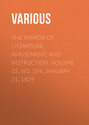 The Mirror of Literature, Amusement, and Instruction. Volume 13, No. 354, January 31, 1829